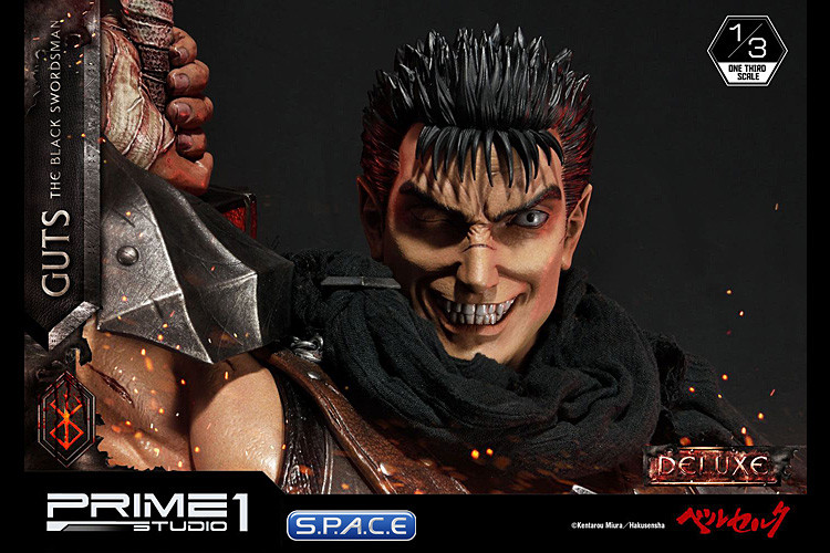 1/3 Scale Guts - The Black Swordsman Deluxe Version Museum Masterline (Berserk)
