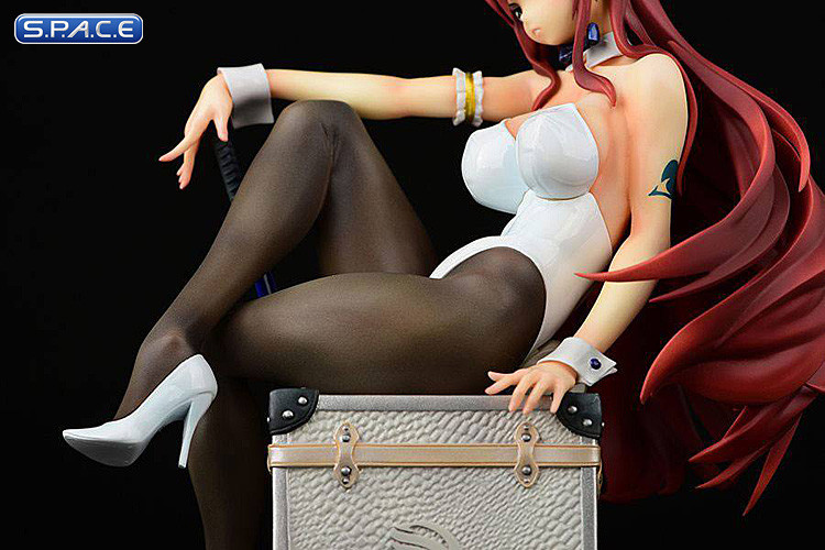 1/6 Scale Erza Scarlet Bunny Girl Style - Type White PVC Statue (Fairy Tail)