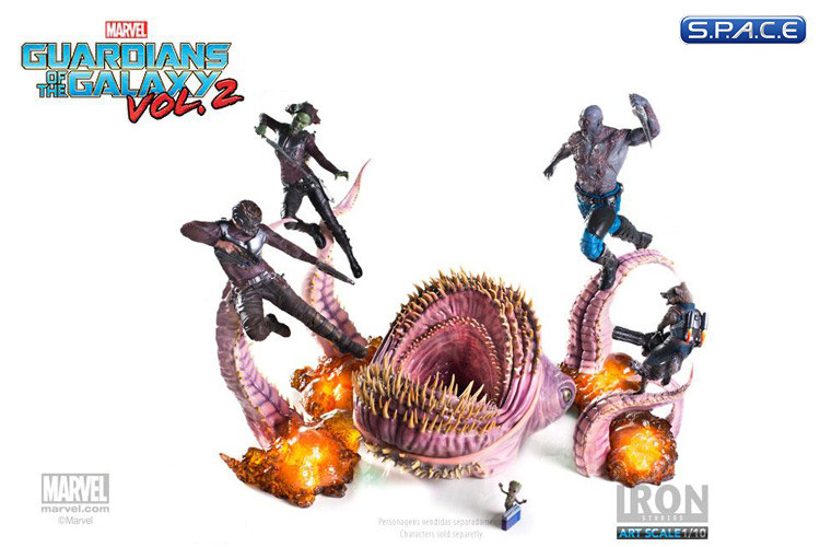 1/10 Scale Rocket & Groot BDS Art Scale Statue (Guardians of the Galaxy Vol. 2)