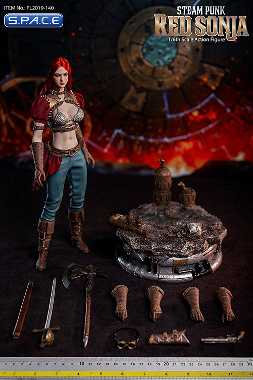 1/6 Scale Steam Punk Red Sonja - Deluxe Version
