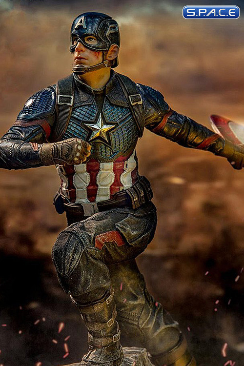 1/10 Scale Captain America Deluxe BDS Art Scale Statue (Avengers: Endgame)