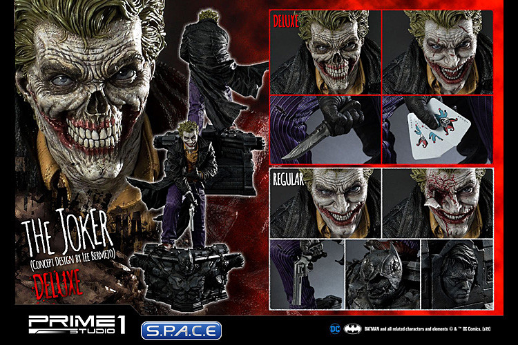 1/3 Scale The Joker Concept Design by Lee Bermejo Deluxe Version Museum Masterline Statue (DC Comics)