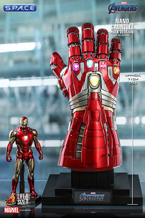 1:1 Nano Gauntlet Hulk Version Life-Size Masterpiece (Avengers: Endgame)