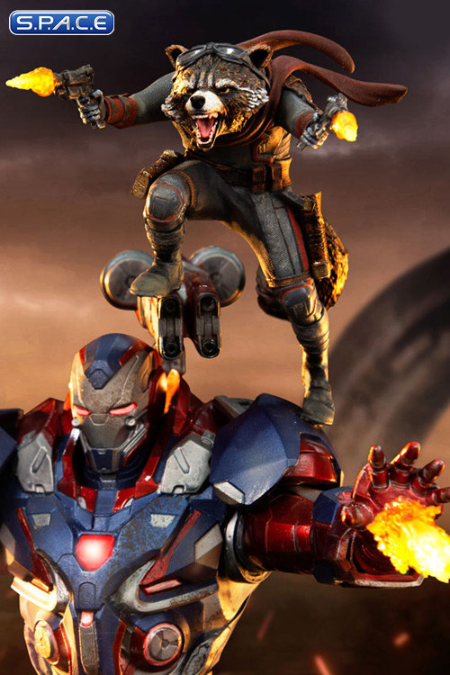 1/10 Scale Iron Patriot & Rocket BDS Art Scale Statue (Avengers: Endgame)