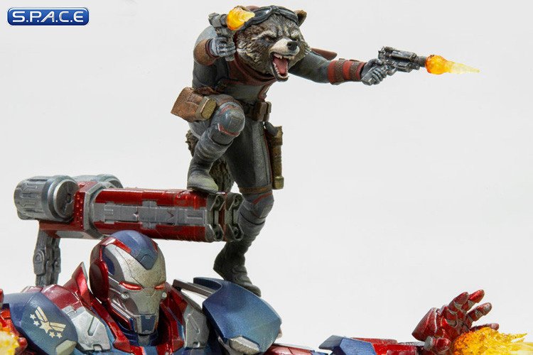 1/10 Scale Iron Patriot & Rocket BDS Art Scale Statue (Avengers: Endgame)