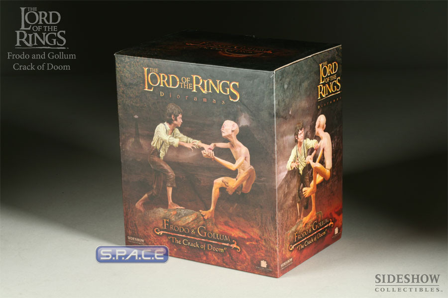 Frodo & Gollum - The Crack of Doom Diorama (The Lord of the Rings)