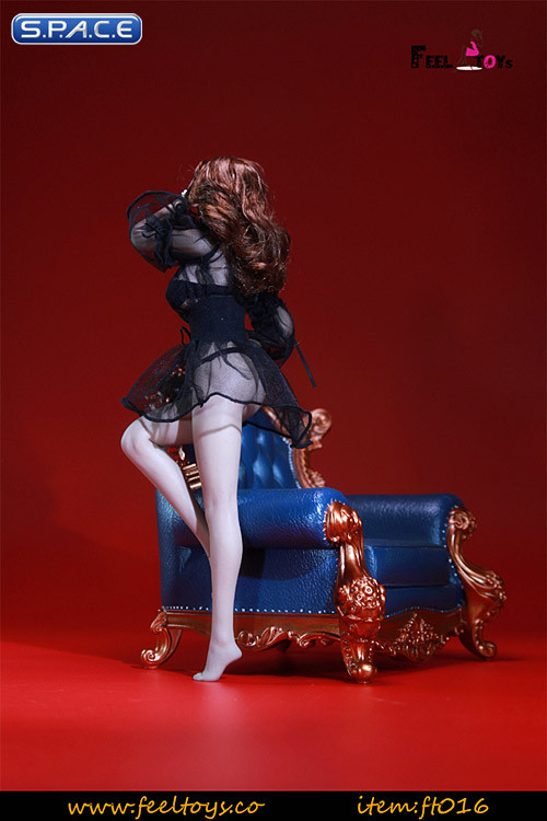 1/6 Scale black Negligee
