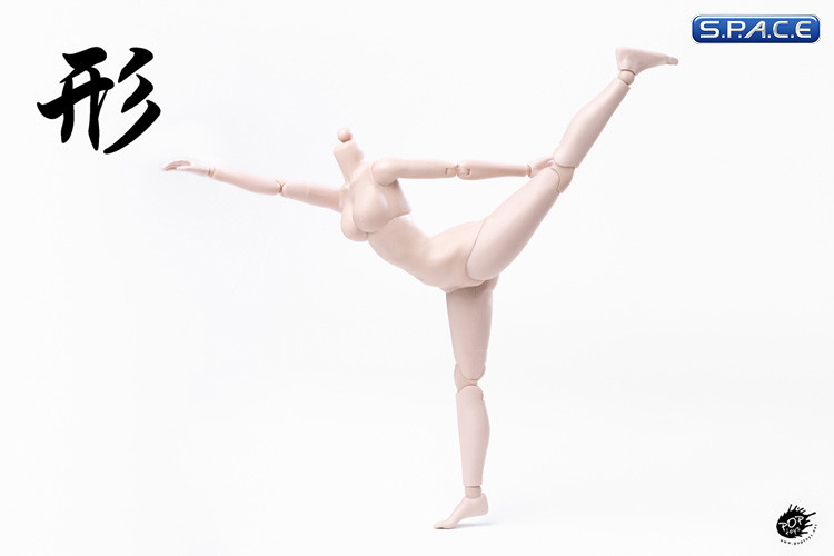 1/6 Scale female pale Body (2019 Version / large Breast / with joints)