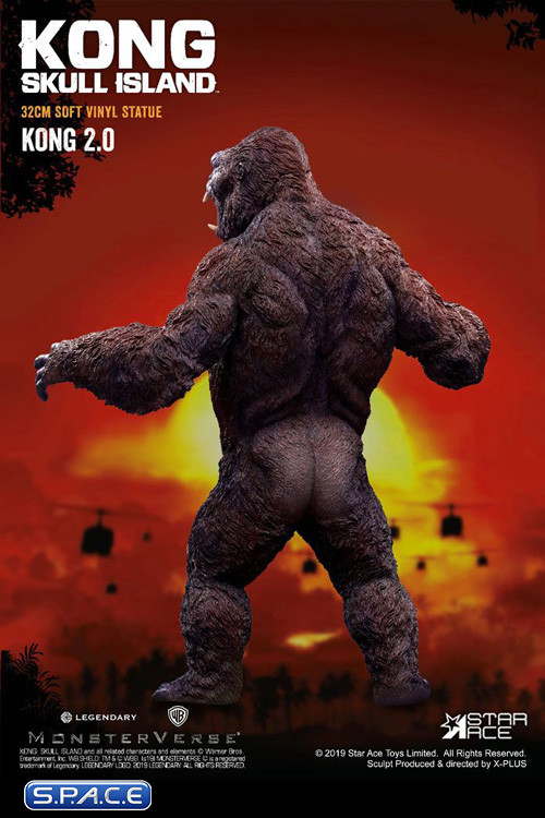 Kong Soft Vinyl Statue - Second Version (Kong: Skull Island)