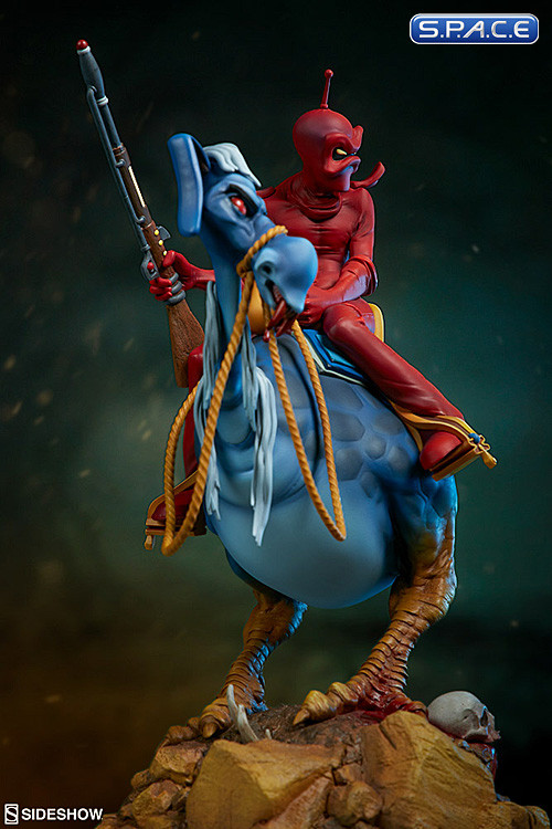 William Stouts Red Rider Statue (William Stout)