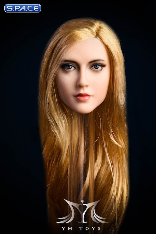 1 6 Scale Anna Head Sculpt Blue Eyes Blonde Hair S P A C E Space Figuren De