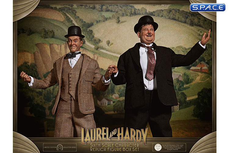 1/6 Scale Laurel & Hardy Classic Suits 2-Pack (Laurel and Hardy)
