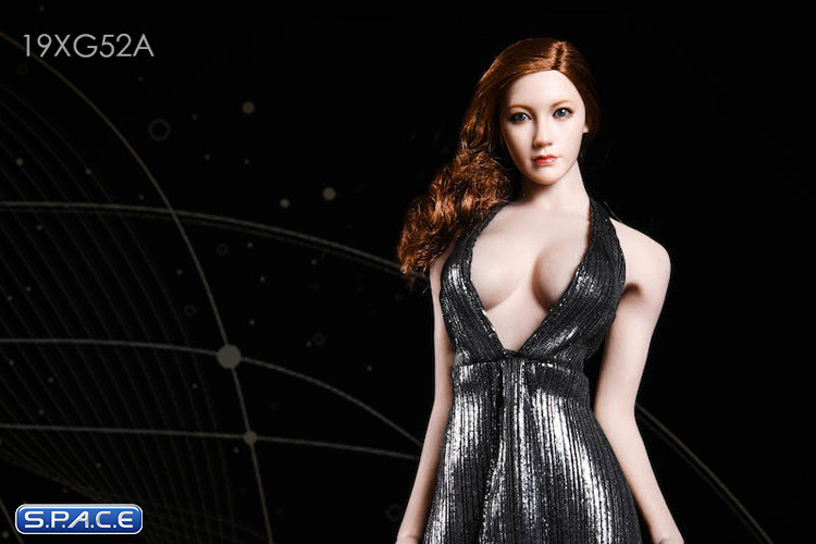 1/6 Scale silver Marilyn Dress