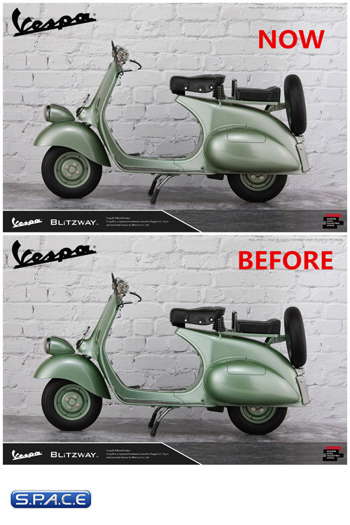 1/4 Scale 1951 Vespa 125 (Roman Holiday)