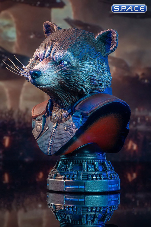 Rocket Raccoon Legends in 3D Bust (Avengers: Endgame)