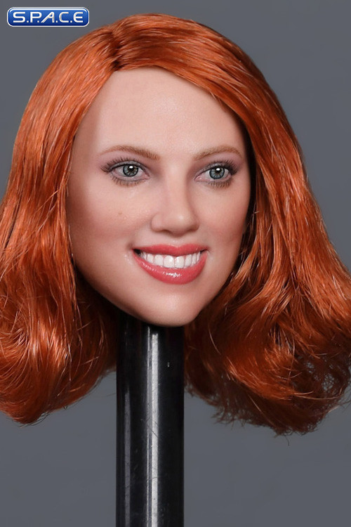1/6 Scale Scarlett Head Sculpt (copper hair)
