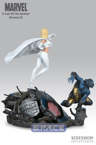 X-Men vs. Sentinel #2 Diorama (Marvel)