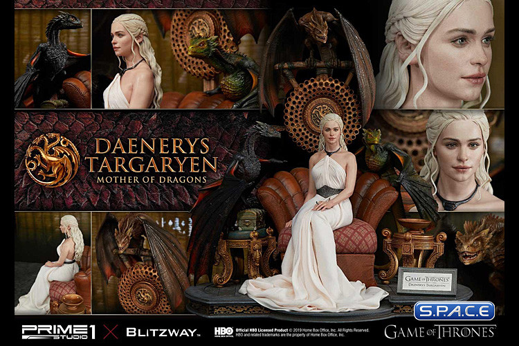 1/4 Scale Daenerys Targaryen Mother of Dragons Ultimate Premium Masterline Statue (Game of Thrones)
