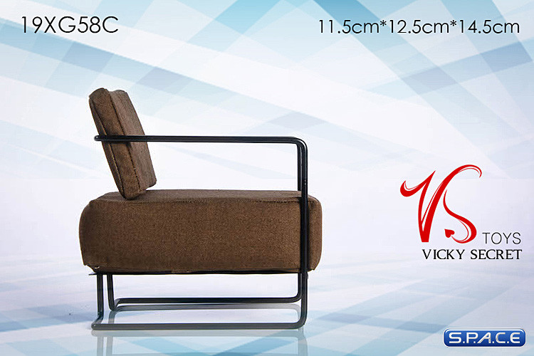 1/6 Scale modern Sofa (brown)