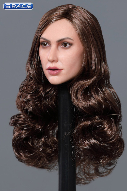 1/6 Scale Victoria Head Sculpt (long brown hair)