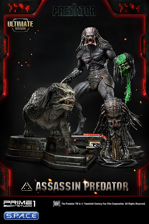1/4 Scale Assassin Predator & Predator Hound Ultimate Version Premium Masterline Statues (The Predator)