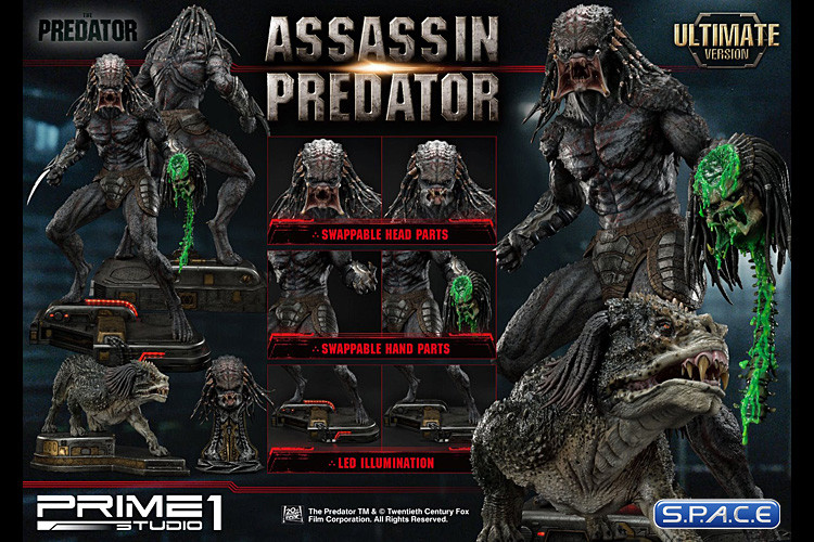 1/4 Scale Assassin Predator & Predator Hound Ultimate Version Premium Masterline Statues (The Predator)