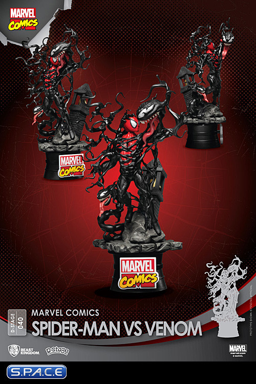 Spider-Man vs. Venom Diorama Stage 040 (Marvel)