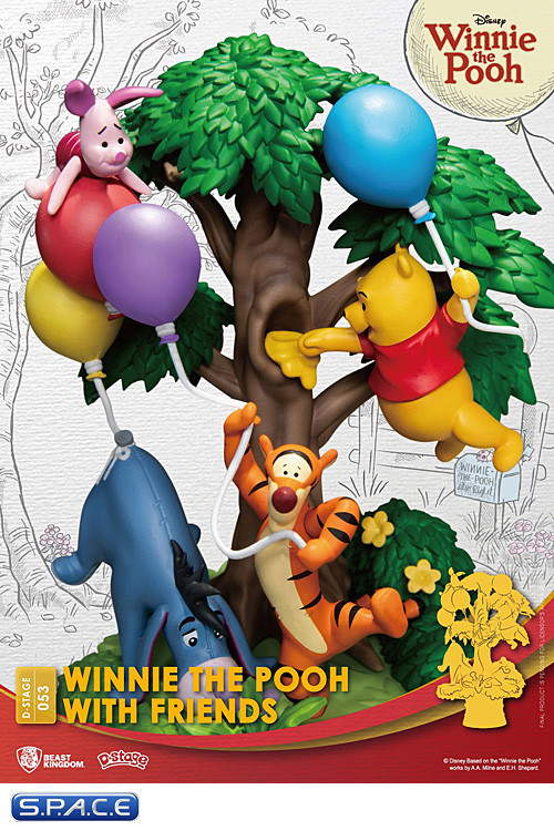 Winnie the Pooh with Friends Diorama Stage 053 (Disney)