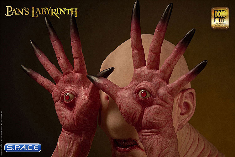1:1 Pale Man Life-Size Bust (Pans Labyrinth)