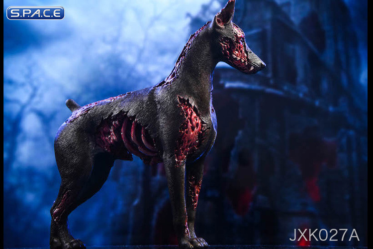 1/6 Scale Zombie Dobermann Version A