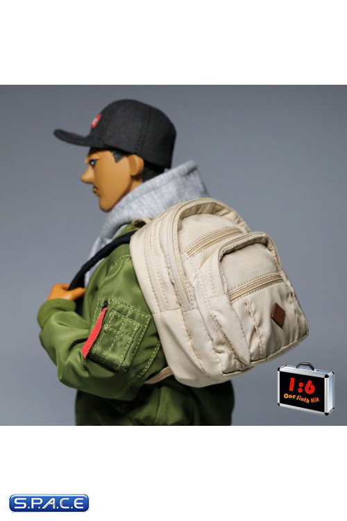 1/6 Scale Backpack (beige)