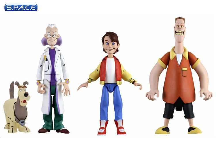 3er Komplettsatz: Toony Classics Serie 1 (Back to the Future)