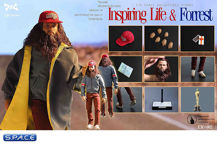 1/6 Scale Forrest with Beard