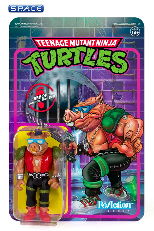 Bebop ReAction Figure (Teenage Mutant Ninja Turtles)