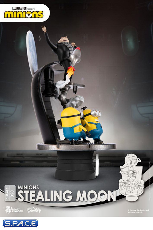 Minions Stealing Moon Diorama Stage 050 (Despicable Me)