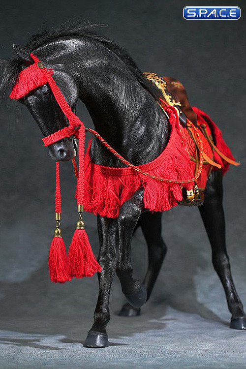 1/6 Scale Akhal Teke Horse (black)