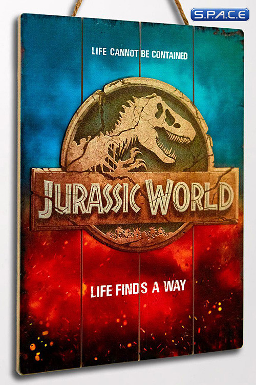 Jurassic World Life finds a Way WoodArts 3D Print