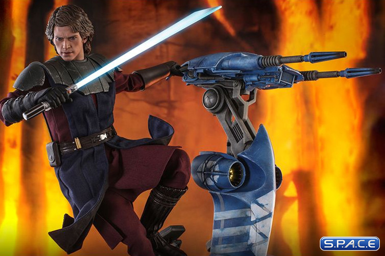 1/6 Scale Anakin Skywalker and Stap TV Masterpiece Set TMS020 (Star Wars - The Clone Wars)