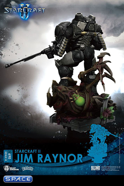 Jim Raynor Diorama Stage 069 (StarCraft II)