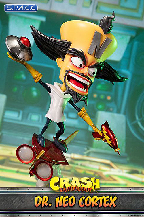 Dr. Neo Cortex Statue (Crash Bandicoot 3 Warped)