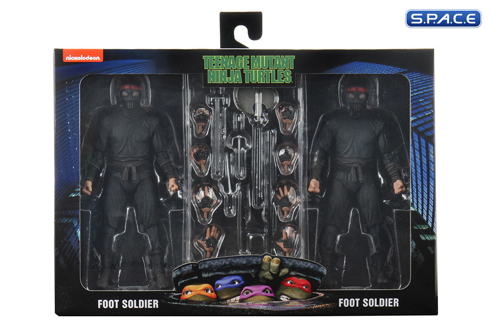Foot Soldier with Weapons Rack 2-Pack (Teenage Mutant Ninja Turtles)