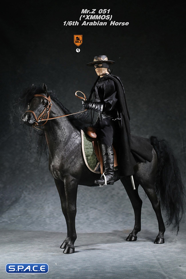 1/6 Scale Arabian Horse (black)