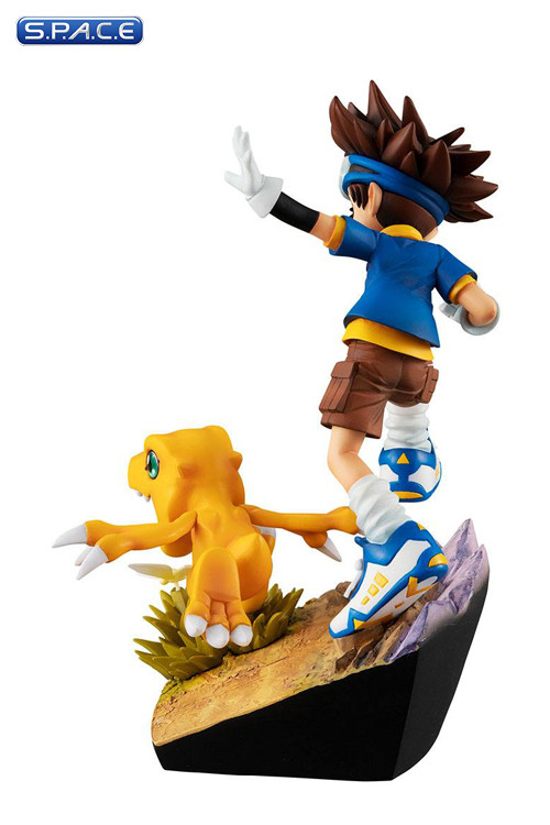 Taichi Yagami & Agumon G.E.M Series PVC Statue (Digimon Adventures)
