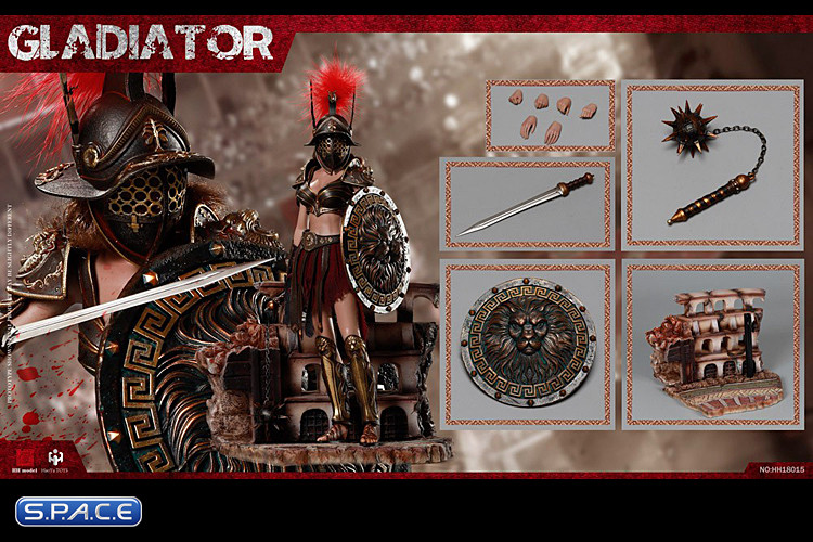 1/6 Scale Gladiatrix with red crista