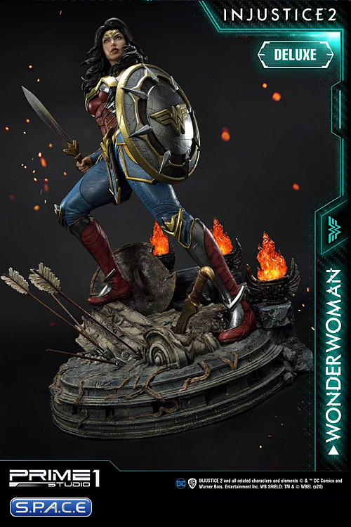 1/4 Scale Wonder Woman Deluxe Premium Masterline Statue (Injustice 2)