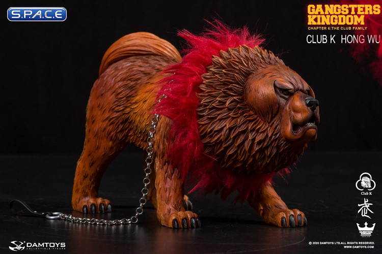 1/6 Scale Tibetan Mastiff (brown)