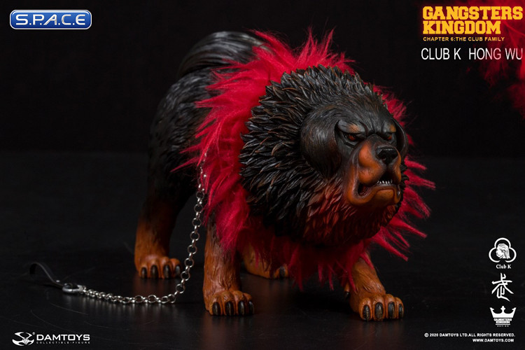 1/6 Scale Tibetan Mastiff (black)