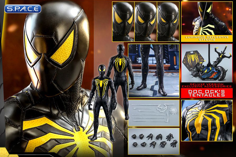 1/6 Scale Spider-Man Anti-Ock Suit Deluxe Version Videogame Masterpiece VGM45 (Marvels Spider-Man)