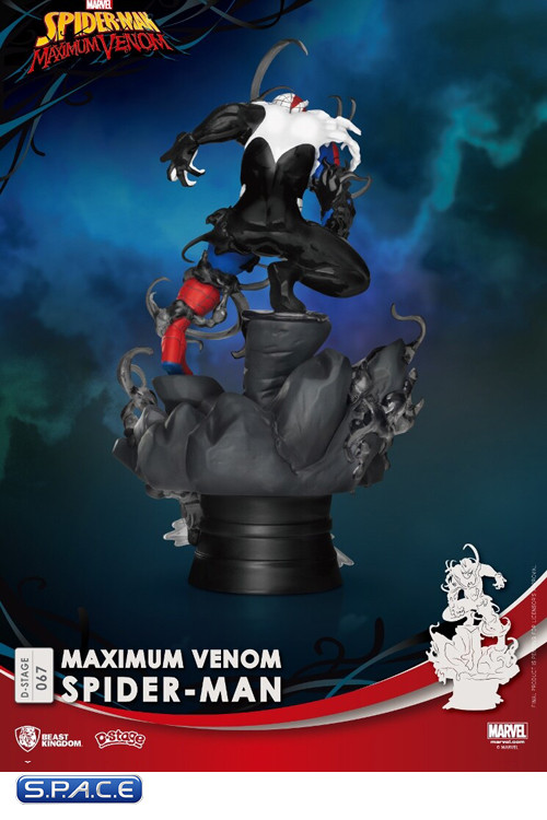 Maximum Venom Spider-Man Diorama Stage 067 (Marvel)