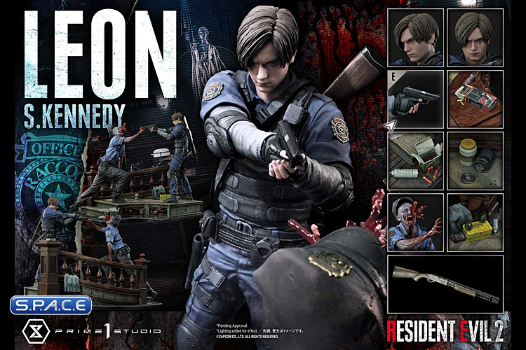 1/4 Scale Leon S. Kennedy Ultimate Premium Masterline Statue (Resident Evil 2)